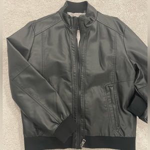 Calvin Klein Faux Leather Jacket